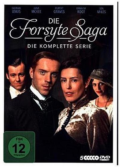 Die Forsyte Saga - Die komplette Serie, 5 DVD (Re-release)