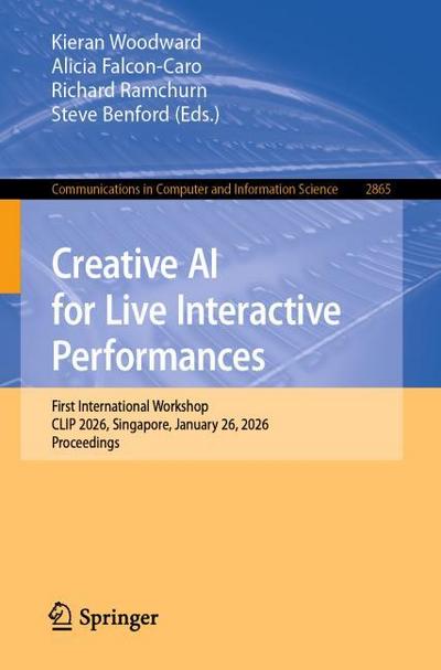 Creative AI for Live Interactive Performances