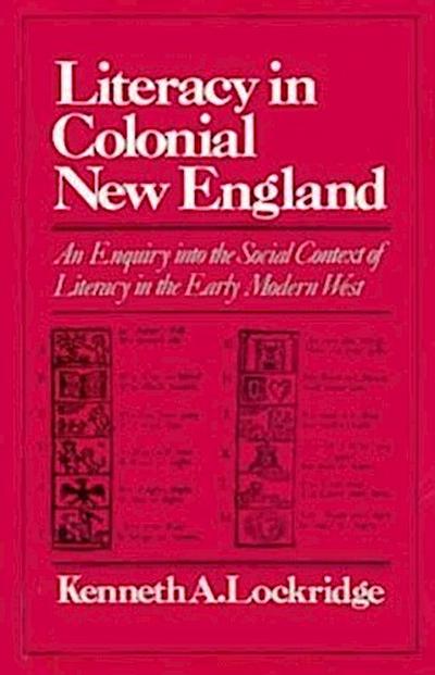 Literacy in Colonial New England