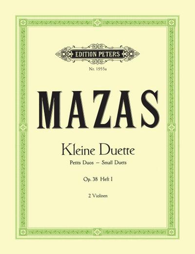 Kleine Duette op. 38