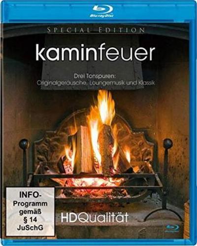 Kaminfeuer in HD, 1 Blu-ray