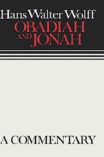Obadiah and Jonah