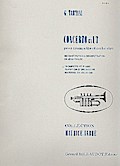 Concerto en ut pour trompette etorchestre pour trompette et piano