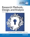 Research Methods, Design, and Analysis eBook PDF, Global Edition