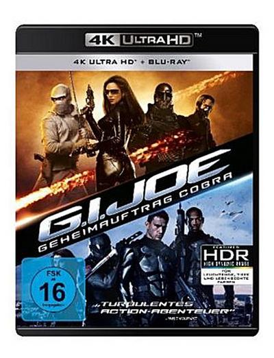 G.I. Joe #1 - Geheimauftrag Cobra (UHD) Min: 118/DTS-HD5.1/WS  4K UHD+BR, 2Disc