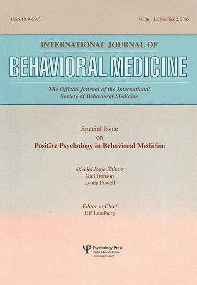 An Exploration of the Health Benefits of Factors That Help Us to Thrive