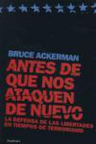 Antes de que nos ataquen de nuevo