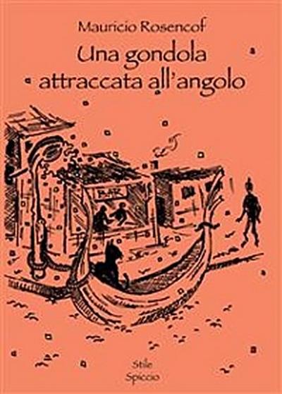 Una gondola attraccata all’angolo