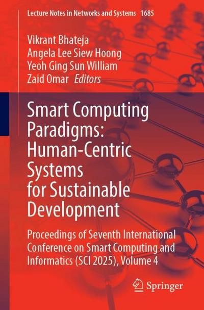 Smart Computing Paradigms: Human-Centric Systems for Sustainable Development