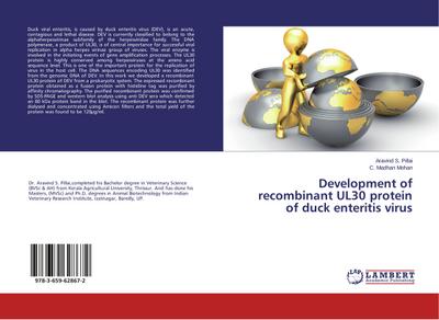 Development of recombinant UL30 protein of duck enteritis virus