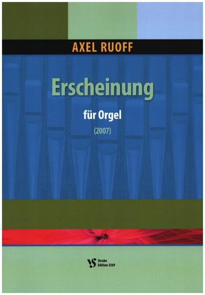 Erscheinungfür Orgel