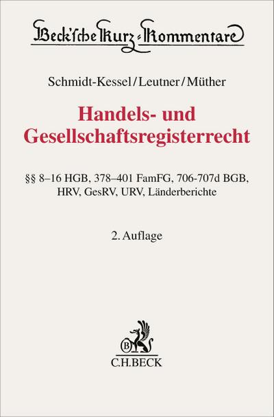 Handels- und Gesellschaftsregisterrecht