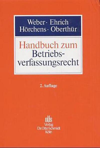 Handbuch zum Betriebsverfassungsrecht