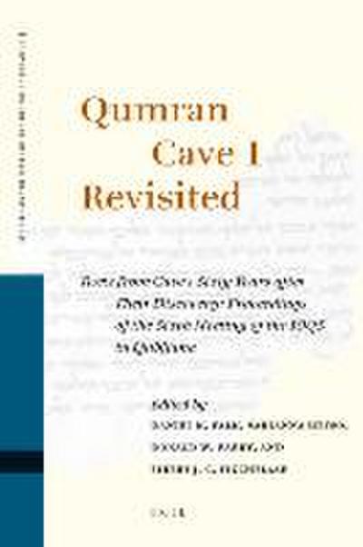 Qumran Cave 1 Revisited