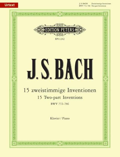 15 zweistimmige Inventionen