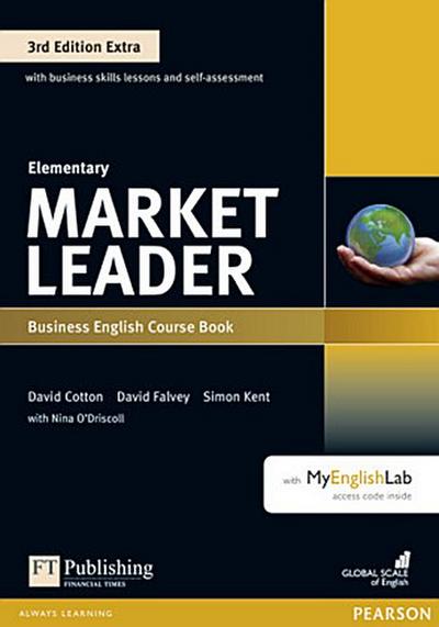 Market Leader Elementary 3rd edition Extra Elementary Coursebook with DVD-ROM and MyEnglishLab Pack