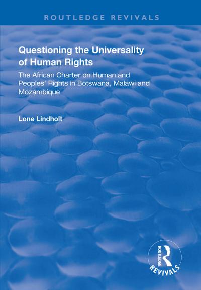 Questioning the Universality of Human Rights