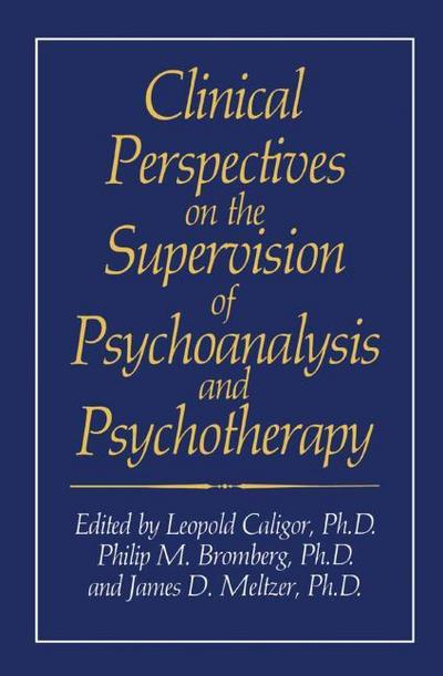 Clinical Perspectives on the Supervision of Psychoanalysis and Psychotherapy