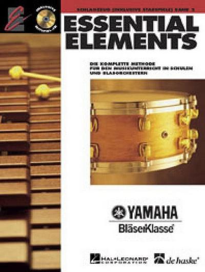 Essential Elements, für Schlagzeug (inkl. Stabspiele), m. 2 Audio-CDs. Bd.2