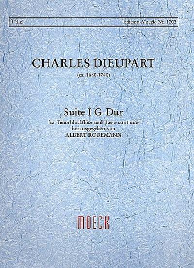 Suite G-Dur Nr.1 für Tenorblockflöte und Bc