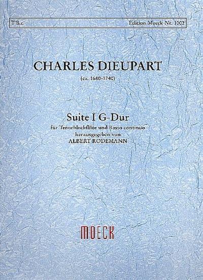 Suite G-Dur Nr.1 für Tenorblockflöte und Bc