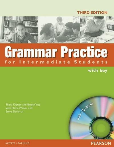 Grammar Practice for Intermediate Students, with Key and CD-ROM