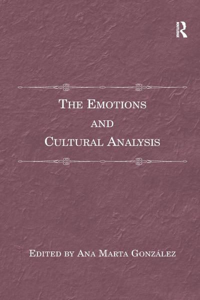 The Emotions and Cultural Analysis