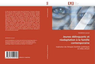 Jeunes délinquants et réadaptation à la famille contemporaine - NGUIMFACK Léonard