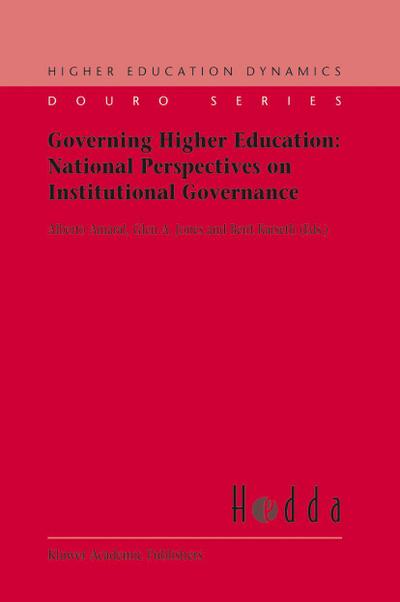 Governing Higher Education: National Perspectives on Institutional Governance