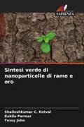 Sintesi verde di nanoparticelle di rame e oro