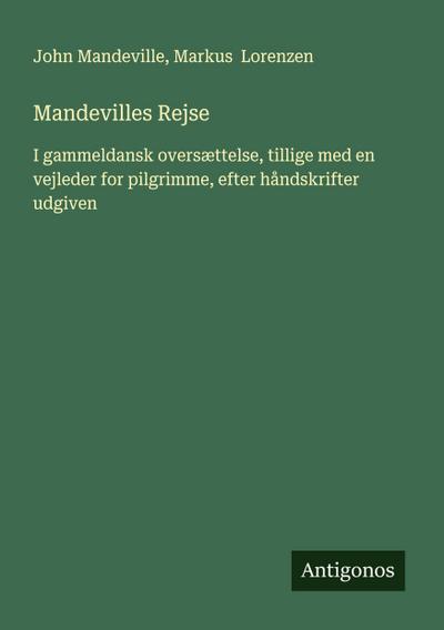 Mandevilles Rejse