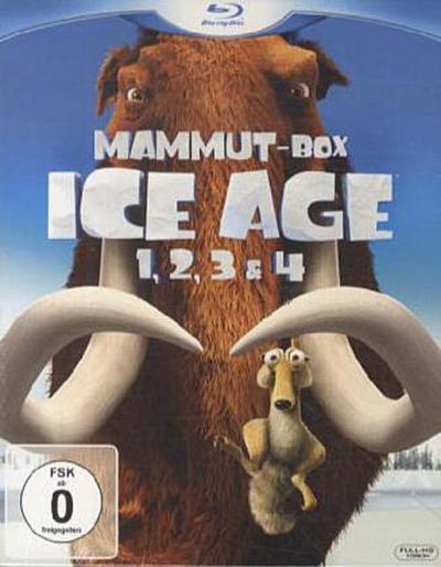 Ice Age 1-4, 4 Blu-rays