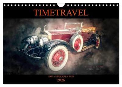 TIMETRAVEL (Wandkalender 2026 DIN A4 quer), CALVENDO Monatskalender