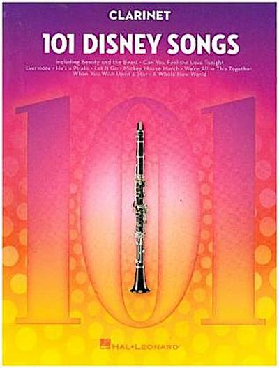 101 Disney Songs -For Clarinet