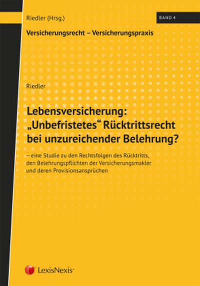 Lebensversicherung: "Unbefristetes" Rücktrittsrecht bei unzureichender Belehrung?