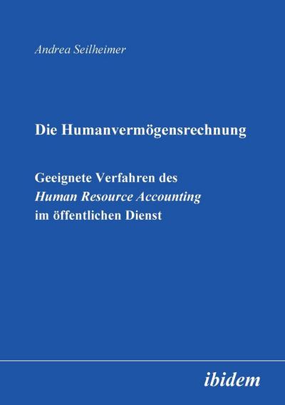 Die Humanvermögensrechnung