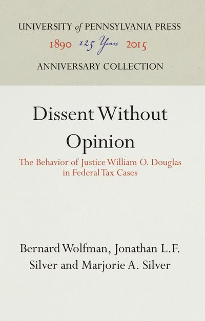 Dissent Without Opinion