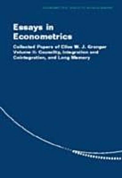 Essays in Econometrics: Volume 2, Causality, Integration and Cointegration, and Long Memory