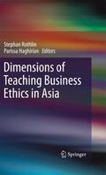 Dimensions of Teaching Business Ethics in China