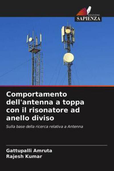 Comportamento dell’antenna a toppa con il risonatore ad anello diviso