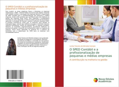 O SPED Contábil e a profissionalização de pequenas e médias empresas - Lenita Teixeira de Almeida Campos