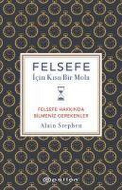 Felsefe Icin Kisa Bir Mola