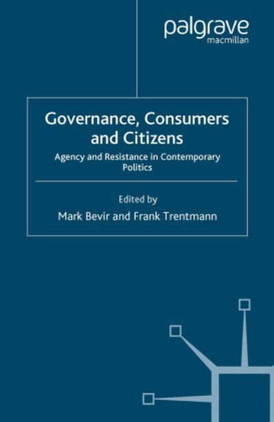 Governance, Consumers and Citizens