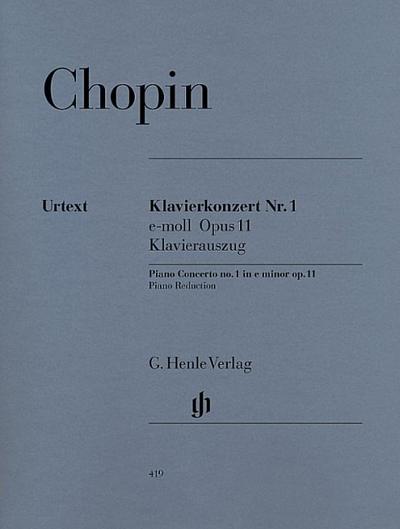 Chopin, Frédéric - Piano Concerto no. 1 e minor op. 11