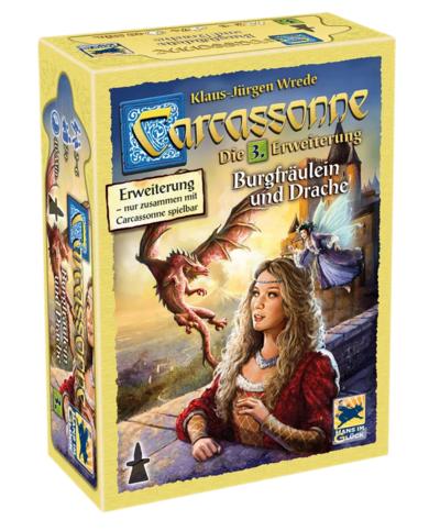 Carcassonne - Burgfräulein und Drache