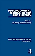 Psychological Therapies for the Elderly