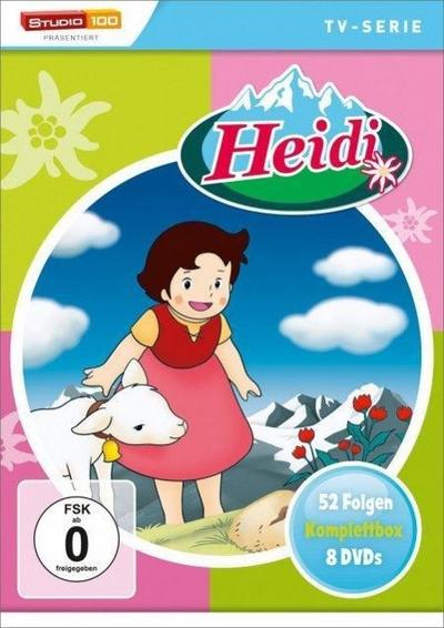 Spyri, J: Heidi Komplettbox (TV-Serie, Classic)/8 DVD