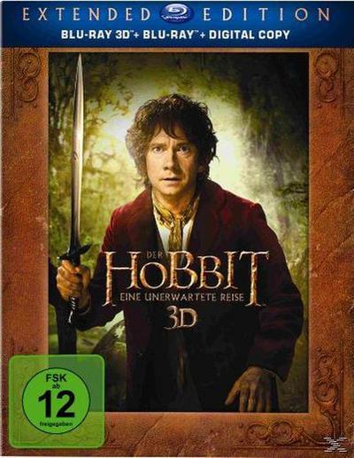 Der Hobbit: Eine unerwartete Reise [Extended Collector’s Edition] [3D Blu-ray]