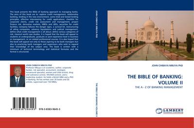 THE BIBLE OF BANKING: VOLUME II