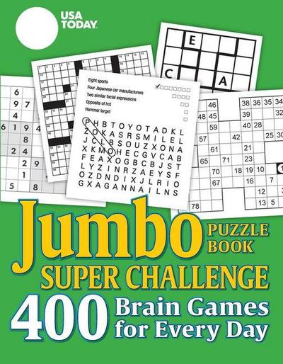 USA Today Jumbo Puzzle Book Super Challenge